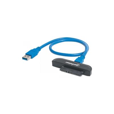 Manhattan Kabeladapter Adapter Digital / Daten 0,42 m Schwarz SuperSpeed USB to SATA