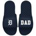 Men's ISlide Navy Detroit Tigers Dad Slide Sandals
