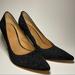 Coach Shoes | Coach Ellin Signature C Black Heels Pumps Size 10 | Color: Black | Size: 10