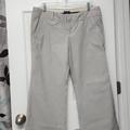 American Eagle Outfitters Pants & Jumpsuits | American Eagle Outfitters Slacks | Color: Cream/Gray | Size: 34" Waist