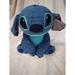 Disney Toys | Disney Parks Lilo & Stitch Blue Stitch Alien 15" Plush Stuffed Sitting Seated | Color: Blue/Pink | Size: Osbb