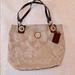 Coach Bags | Coach Signature Beige/ Brown Tote | Color: Brown/Silver | Size: Os