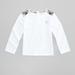 Burberry Shirts & Tops | Burberry Infant Boys Check-Shoulder 100% Cotton Longsleeve 12m | Color: Tan/White | Size: 12mb