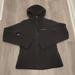 Columbia Jackets & Coats | Columbia Black Fleece Zip Up Jacket W/Hoodie Size Small | Color: Black | Size: S