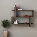 East Urban Home Argonaut 3 Piece Rectangle Floating Shelf Wood in Brown | 25.59 H x 27.56 W x 8.66 D in | Wayfair F904B7A08B98474EBD84BB4E440FCD56