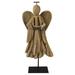 The Holiday Aisle® Wings Down Wood/Metal in Brown | 12 H x 5 W x 2.5 D in | Wayfair EA44DDF34DC6446C9C5C0B525E68AF09