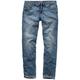 Mey & Edlich Herren Jeanshose Slim Fit Blau einfarbig