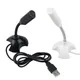 Mini support de microphone USB portable avec support studio discours micro ordinateur portable