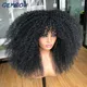 GEsimplifié HAIR-Perruque Synthétique Afro Bouclée et Crépue Postiche de Cosplay Blonde Courte