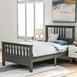 The Modern Design And Clean Shape Of The Platform Bed With Storage Drawers And Wooden Slat Supports Add A Decorative Touch.