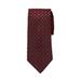 Men's Big & Tall KS Signature Extra Long Classic Paisley Tie by KS Signature in Burgundy Floral Necktie