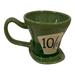 Disney Dining | Alice In Wonderland The Mad Hatter Hat Mug Disney Store Genuine Authentic Green | Color: Green | Size: Os