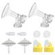 Maymom Breast Shield Set and Accessories for Medela Freestyle Breast Pump (17 mm)