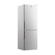 Hoover HOCE4T618ESK Freestanding Fridge Freezer, Total No Frost, 60cm Wide, 341 Litre Capacity, Reversible Door, Rapid Cool Function, Electronic Interface, LED Lighting - Silver