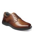 Nunn Bush Kore Pro Plain Toe Oxford - Mens 10.5 Brown Oxford Medium