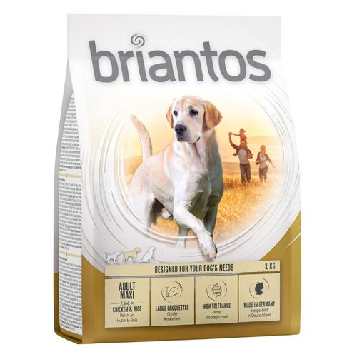 1kg Adult Maxi Briantos Hundefutter trocken