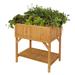 VegTrug Deluxe Raised Bed Planter Wood in Brown | 32 H x 31 W x 23 D in | Wayfair RP6001NQ