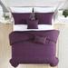 Marie Claire Dark Purple Microfiber Reversible 5 Piece Comforter Set Polyester/Polyfill/Microfiber in Indigo | Wayfair 3MLTICSE-ADA-QN