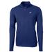 Men's Cutter & Buck Royal Toronto Blue Jays Big Tall Virtue Eco Pique Quarter-Zip Pullover Jacket