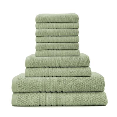 Softee 10-Pc. Towel Set by ESPALMA in Seedling Green