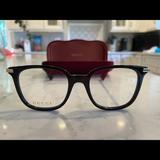 Gucci Accessories | Gucci Eyeglass Frames Brand New Black Eyewear | Color: Black | Size: 49-19