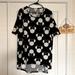 Lularoe Tops | Lula Roe Disney Irma | Color: Black/White | Size: M