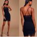 Free People Dresses | Free People Premonitions Bodycon Dress Size Medium Black | Color: Black | Size: M