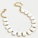 J. Crew Jewelry | J. Crew Nwt Gold Plated Candy Stone Necklace | Color: Gold/White | Size: Os