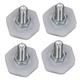 SPARES2GO Adjustable Screw foot for Hotpoint Washing Machine (Pack of 4) - Fitment List B