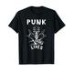 Punk Saves Lives - Punk Musik - Punk Rock Gitarre Punker Fan T-Shirt