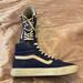 Vans Shoes | High Top Vans Size 8.5 | Color: Blue | Size: 8.5