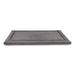 Essentials Happy Place Dark Grey Velvet Dog Crate Mat and Pet Bed, X-Large, Gray
