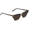 Gucci Accessories | New Gucci Brown Cat Eye Women's Sunglasses | Color: Brown | Size: 58mm-15mm-140mm