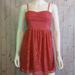 American Eagle Outfitters Dresses | Aeo Corset Dress Country Rose Lace American Eagle Mini Dress Xs Extra Small | Color: Pink | Size: Xs