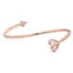 Kate Spade Jewelry | Kate Spade Rose Gold Rock Solid Stone Flex Cuff Bracelet | Color: Gold/Pink | Size: Os