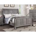 Canora Grey Sameul Wooden Platform Bed Metal in Gray | 57 H in | Wayfair 9C8AE139178142D99492DFD7EFCA19A8