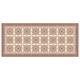 Tapis vinyle Mosaïque 50x112 Atmosphera créateur d'intérieur - Marron