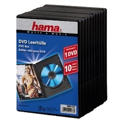 Hama 00051276 CD-Hülle Schmuckschatulle 1 Disks Schwarz Image