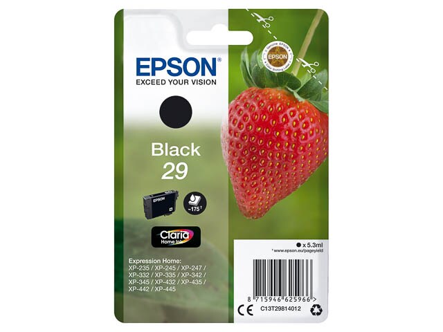 Tinten EPSON C13T29814012 EPSON XP235 TINTE BLACK ST Image