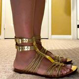 J. Crew Shoes | J Crew Sandals | Color: Gold | Size: 8