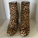 J. Crew Shoes | Great Condition - J Crew Sadie Sahara Brown Cheetah Spot Ankle Booties. Size 8. | Color: Brown/Tan | Size: 8