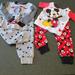 Disney Pajamas | 2 Pair Mickey Mouse Pajamas (3t) | Color: Gray/Red | Size: 3tb