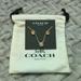 Coach Jewelry | Coach Rose Jewelry Set | Color: Gold/Pink | Size: Os