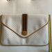 Gucci Bags | Gucci (Authentic) Leather Envelope Bag | Color: Tan/White | Size: Os