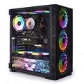 Veno Scorp Gaming PC – AMD Ryzen 5 5600G With Radeon Graphics, 8GB RAM 3200MHZ DDR4, 256GB SSD + 1TB HDD, 500W 80+ PSU, Wifi, Windows 11, NeonZilla ARGB Gaming Case.