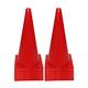 15 Inch Football Sport Agility Cone, Outdoor Festival Event Venue Stackable Plastic Marker Cone Traffic Training Cone (Color : Red, Size : 20 Pack)