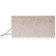 Jessica McClintock Women's Chloe Sparkle Stones Evening Clutch Bag, Champagne, One Size