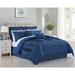 Rosalind Wheeler Théo Comforter Set Polyester/Polyfill in Blue | King Comforter + 11 Additional Pieces | Wayfair 843EDE3DD95D4D0AAF60510E8C4A166C