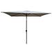 Arlmont & Co. Kandan 9' x 6' Rectangular Market Umbrella | 92 H x 108 W x 72 D in | Wayfair A12A02430A2D42DF8CC4E384132C6CAF