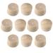 100 Pcs 3/8 Inch Wood Button Top Plugs Hardwood Furniture Plugs 9/25 Inch Height - 3/8"(10mm) Hole,100 Pcs